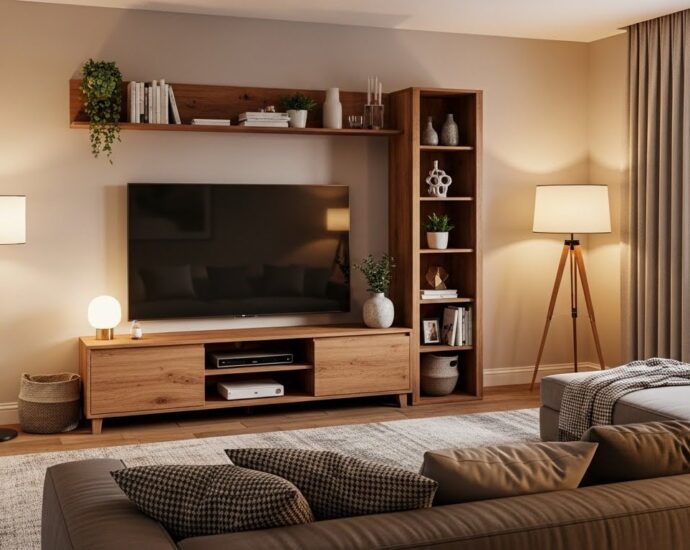 Cozy Media Room