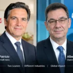 Miguel Patricio and Albert Bourla
